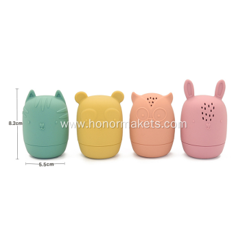 Silicone bath toy animal shape